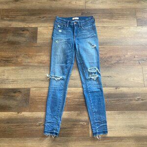 Madewell 9" High-Rise Skinny Jeans Size 26/2